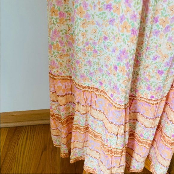 Billabong Peach and Cream Sundress NWT - Picture 9 of 13